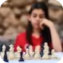 User playing chess